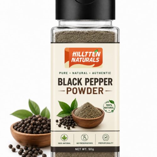 Hilltten Naturals Black Pepper Powder 50g