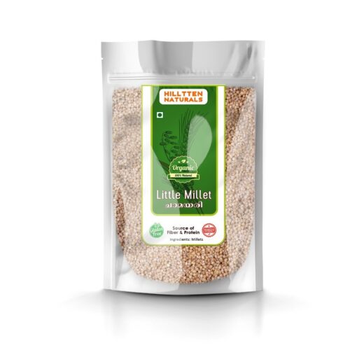 Hilltten Naturals Little Millet / Chama rice (Unpolished) 500G