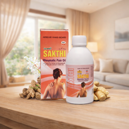 Megha's Sakthi Rheumatic Pain Oil| Pain Reliever & Massaging Oil For Body Pain Liquid (100 g)