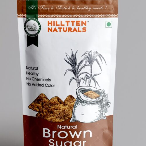 HILLTTEN NSATURALS BROWN SUGAR 500G
